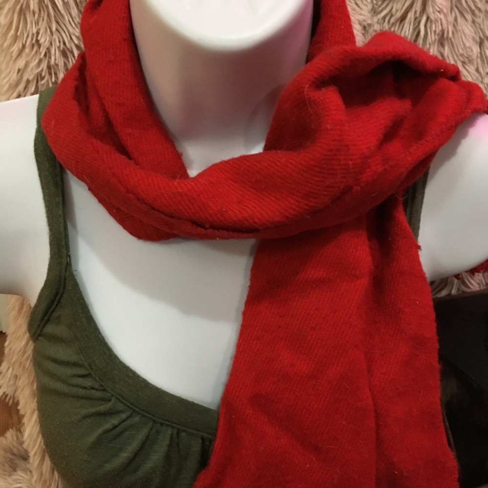Elegant Red Scarf